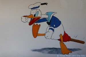 Muurschildering Donald Duck